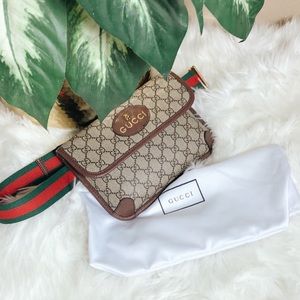 Authentic Gucci Neo Vintage GG Supreme Belt Bag Wo